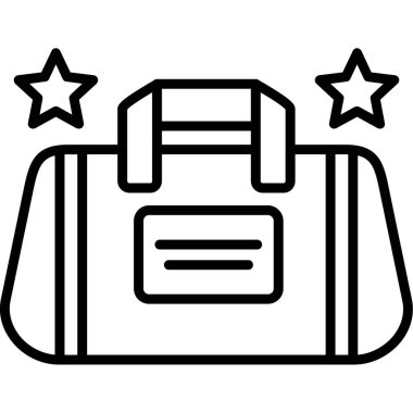 Alışveriş çantası. Web simgesi