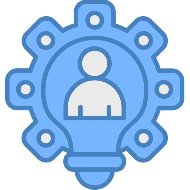 iş vitesi takım çalışması simgesi - taslak biçimi