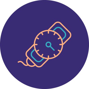 Saatin vektör illüstrasyonu