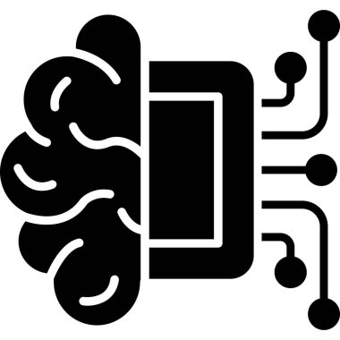 devre kartı simgesi vektör illüstrasyonu