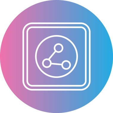 seo modern simgesinin vektör illüstrasyonu