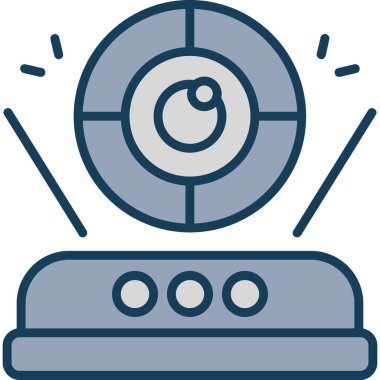 radyo simgesi vektör illüstrasyonu