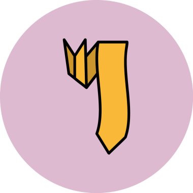 ok simgesinin vektör illüstrasyonu