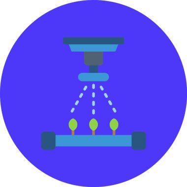 Modern bir simgenin vektör illüstrasyonu