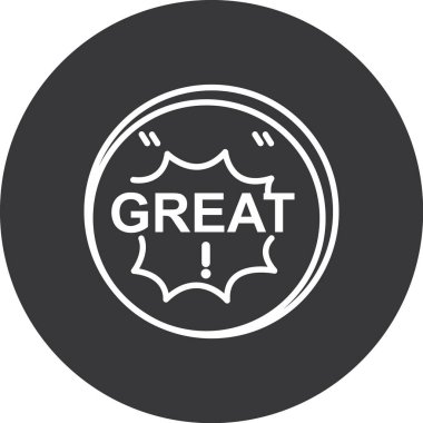 Büyük damga beyaz üzerinde izole