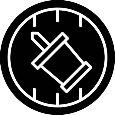 beysbol ikonu vektör illüstrasyonu