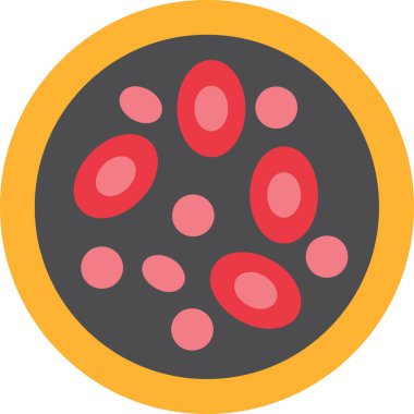 Yemek. Web simgesi basit illüstrasyon