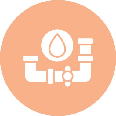 Modern simgenin vektör illüstrasyonu