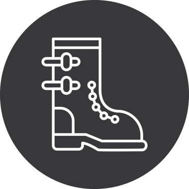 Bir çift çizmenin vektör çizimi