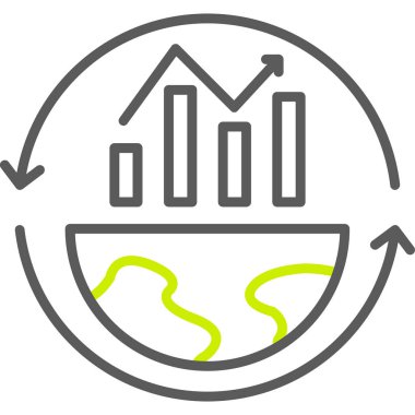 Grafik. Web simgesi basit illüstrasyon