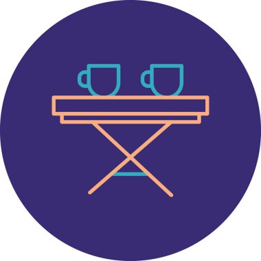 Gıda simgesinin vektör illüstrasyonu