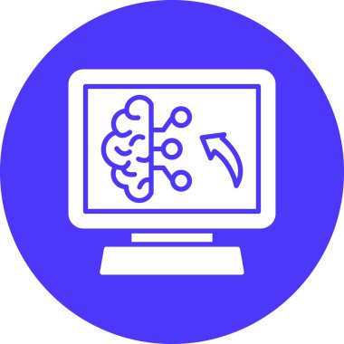 seo modern simgesinin vektör illüstrasyonu