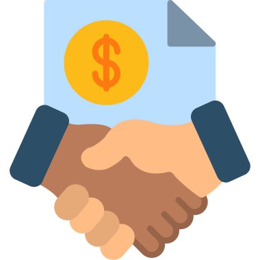 Para için. Web simgesi basit illüstrasyon