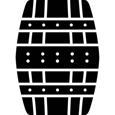 Bir sepet simgesinin vektör illüstrasyonu