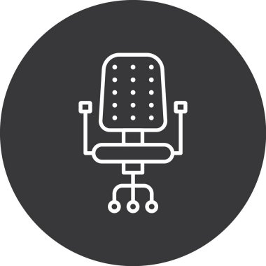 sandalye simgesi çizimi