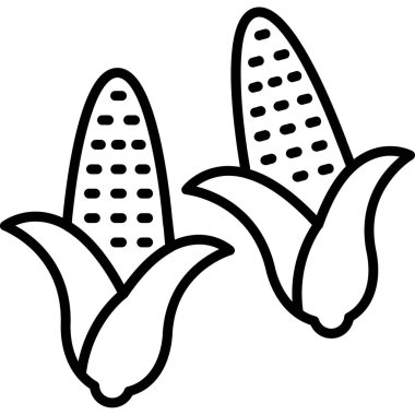 Gıda simgesinin vektör illüstrasyonu