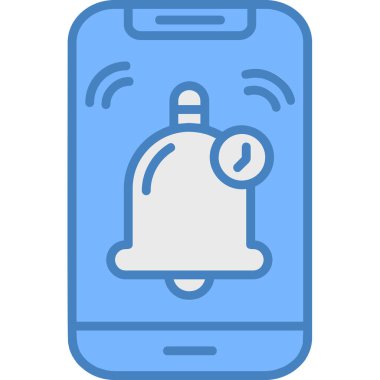 akıllı telefon simgesi vektör çizimi