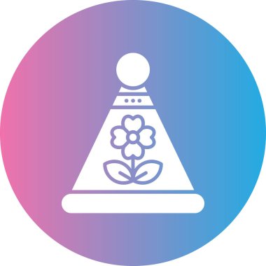 Güzel bir çiçeğin vektör çizimi