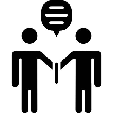 Bir çift sevgili simgesinin vektör çizimi