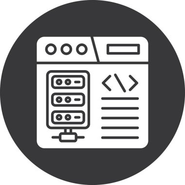 seo modern simgesinin vektör illüstrasyonu