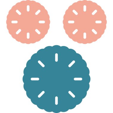 meyve meyve ikonu ana hatlarıyla doldurulmuş