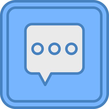 kabarcık sohbet simgesi