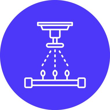 Vinç simgesinin vektör illüstrasyonu