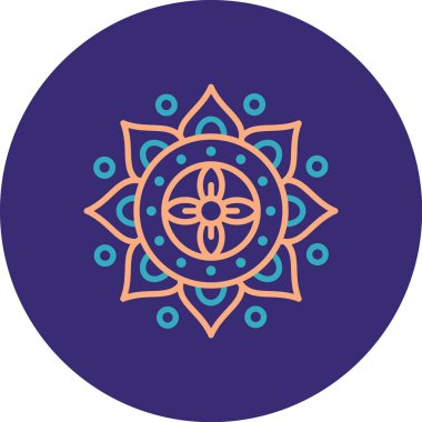 Ramazan simgesinin vektör çizimi güzel renkli bir kavram. Müslüman unsurları da İslami bayram simgesi olarak kullanılabilir. işaret ve ağ ögesi.