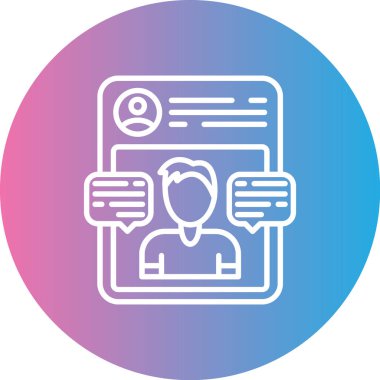 seo modern simgesinin vektör illüstrasyonu