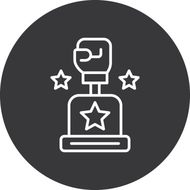 Yıldız ödülü vektör illüstrasyon