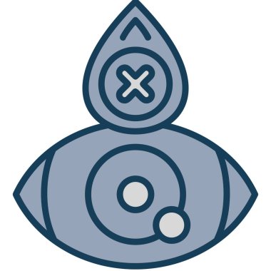 ikon vektör illüstrasyonunu bırak