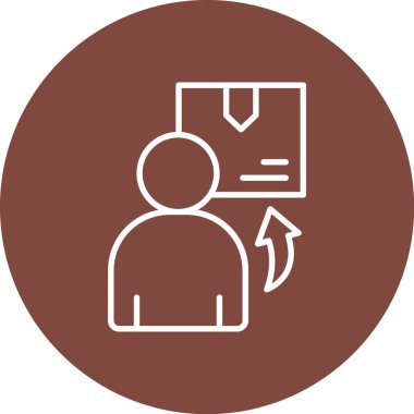 iş simgesi vektör illüstrasyonu