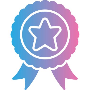 ödül simgesi vektör illüstrasyonu