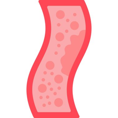 Çizgi film pembe süngerin vektör çizimi