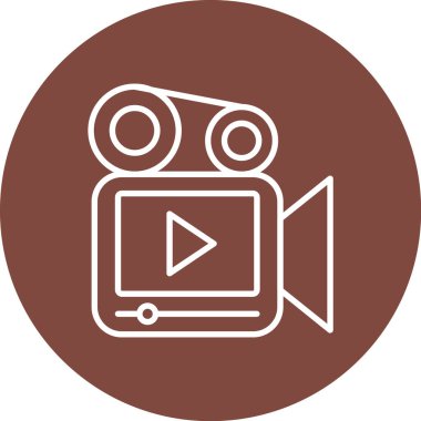 Modern eğitim ikonunun vektör illüstrasyonu