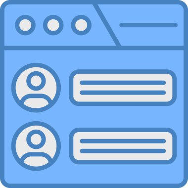 Tarayıcı sunucu veritabanı simgesi - taslak biçimi