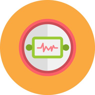 Modern simgenin vektör illüstrasyonu