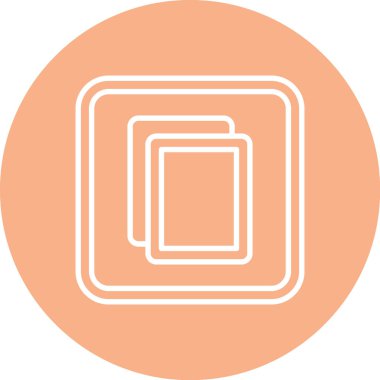 Bir b simgesinin vektör illüstrasyonu