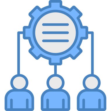 şebeke. Web simgesi basit illüstrasyon