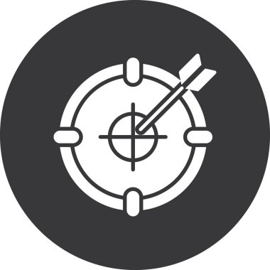 Pusula. Web simgesi basit illüstrasyon