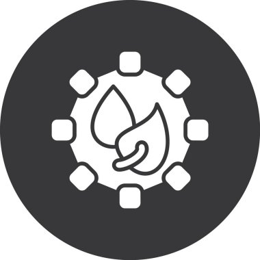 ikon vektör illüstrasyonunu bırak