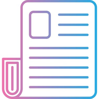 Pano simgesi, vektör illüstrasyonu basit tasarım