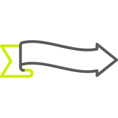 Sol düz vektör simge açmak