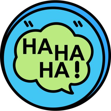 baloncuk sohbet vektörü daire içinde