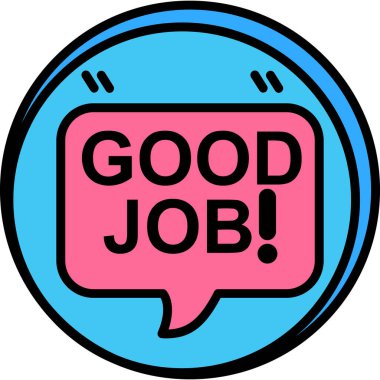 görev işareti, vektör illüstrasyonu