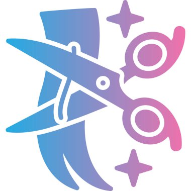 saç kurutma makinesi web simgesi basit illüstrasyon