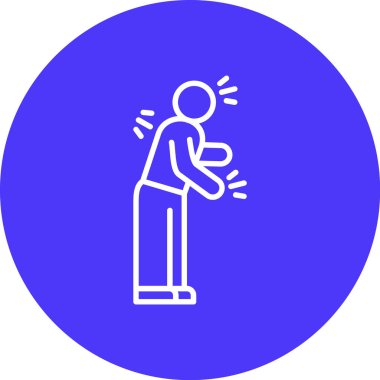 İnsan simgesinin vektör illüstrasyonu