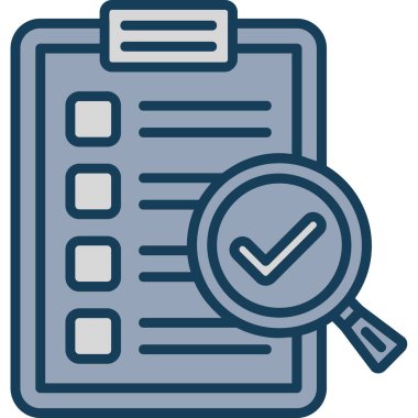 kontrol listesi simgesi doldurulmuş - taslak biçimi