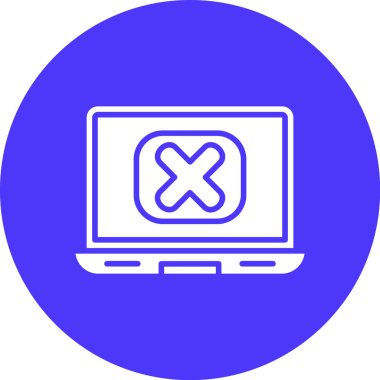 vektör dizüstü simgesi illüstrasyonu