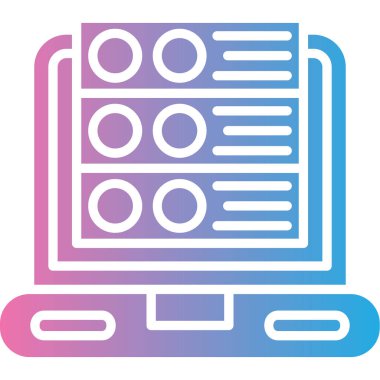 Tarayıcı. Web simgesi basit tasarım